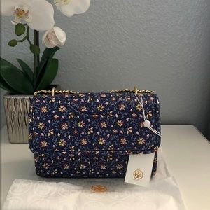 Fleming printed small convertible shoulder bag